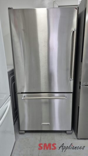 Open Box Fridges KRBL102ESS KitchenAid - Image 1