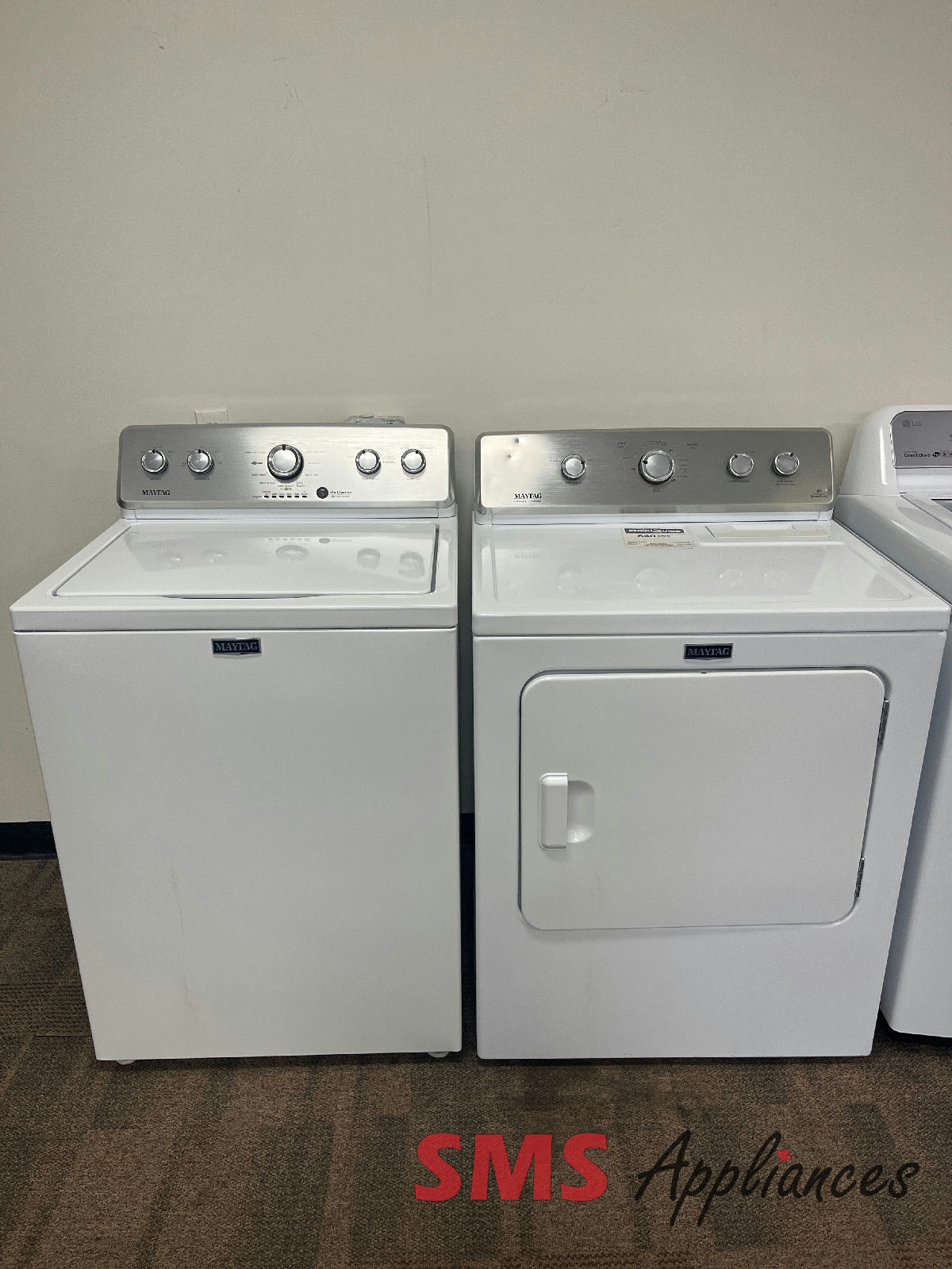 Refurbished-Laundry-Sets-MVWC465HWYMEDC465HW-1-1 Refurbished Laundry Sets MVWC465HW/YMEDC465HW Maytag - Image 1
